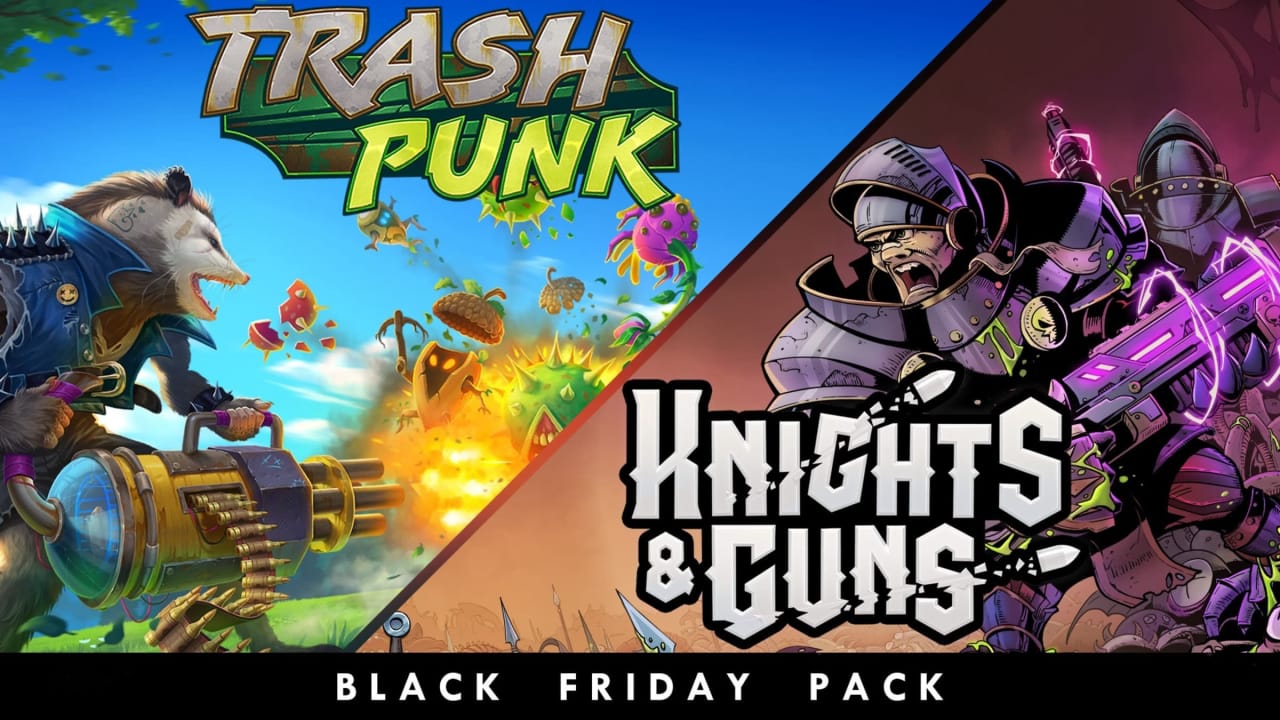 二合一游戏 垃圾朋克&骑士与枪支 Trash Punk & Knights and Guns Black Friday Pack